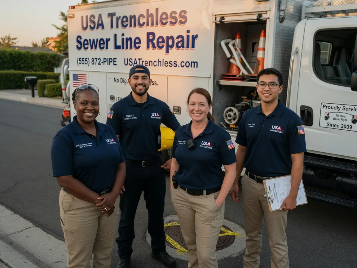 Sewer Line Repair company in Browns Valley, CA